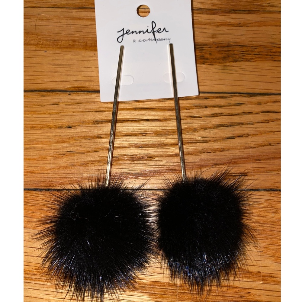 FUR Drop Earrings